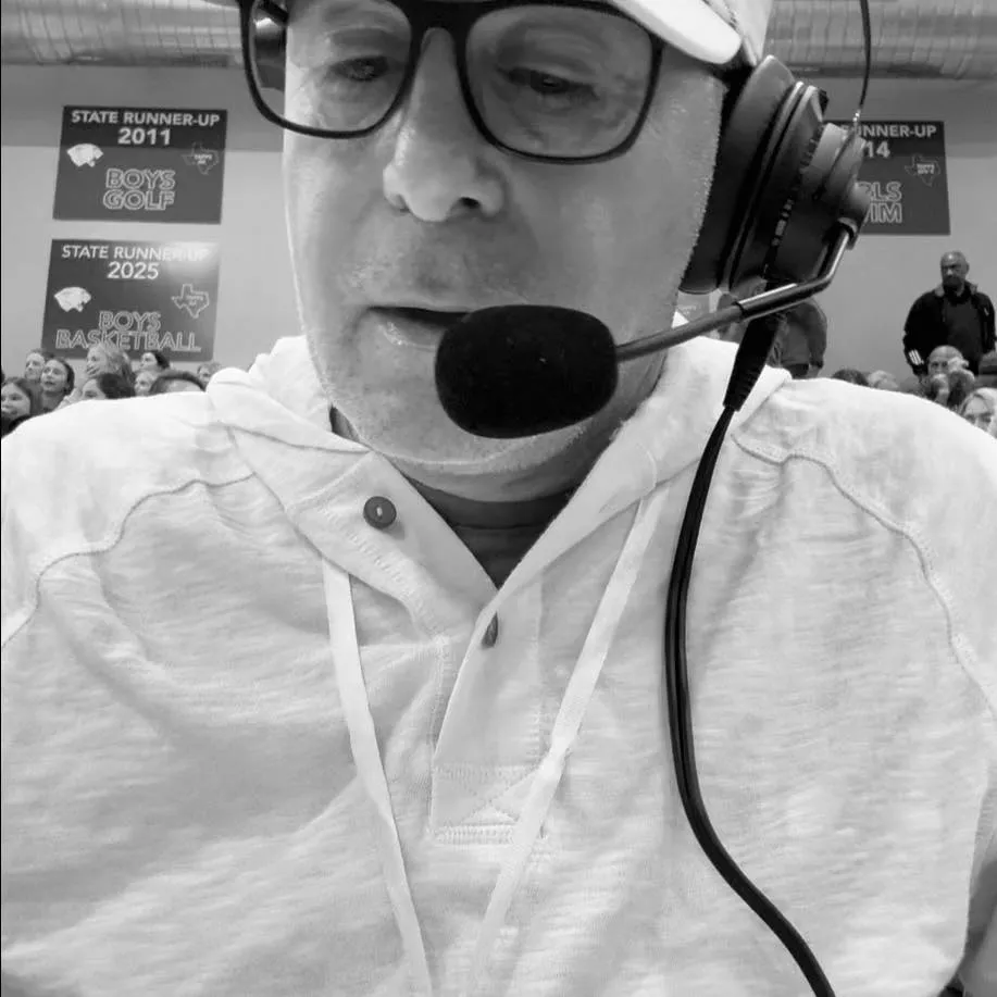 Clayton Greenberg at the mic